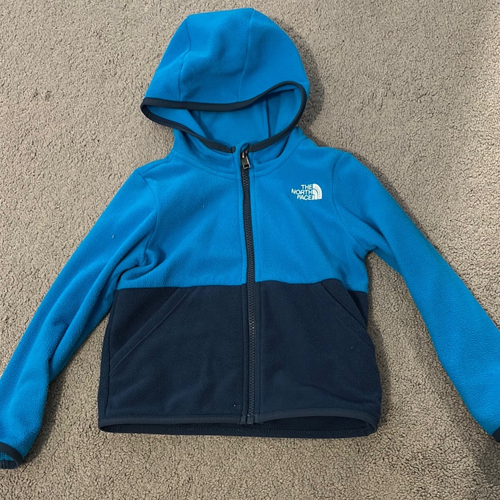 The North Face Kids Two-Tone Blue Hoodie
